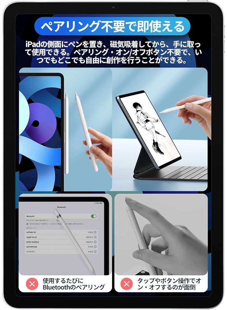 Amazon | 【2023業界新登場】Nicelan タッチペン アップル